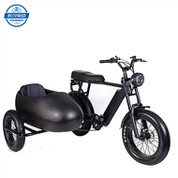 Three Wheel Electric Scooters with Sidecar